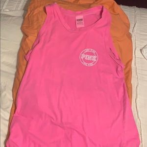 A Pink Victora Secret Small Tank top